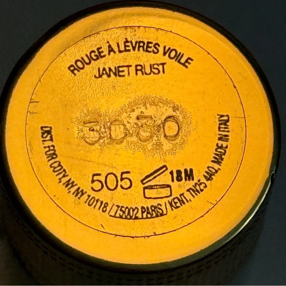 Gucci Rouge A Levres Voile Lipstick in Janet Rust (color 505) - Picture 5 of 5